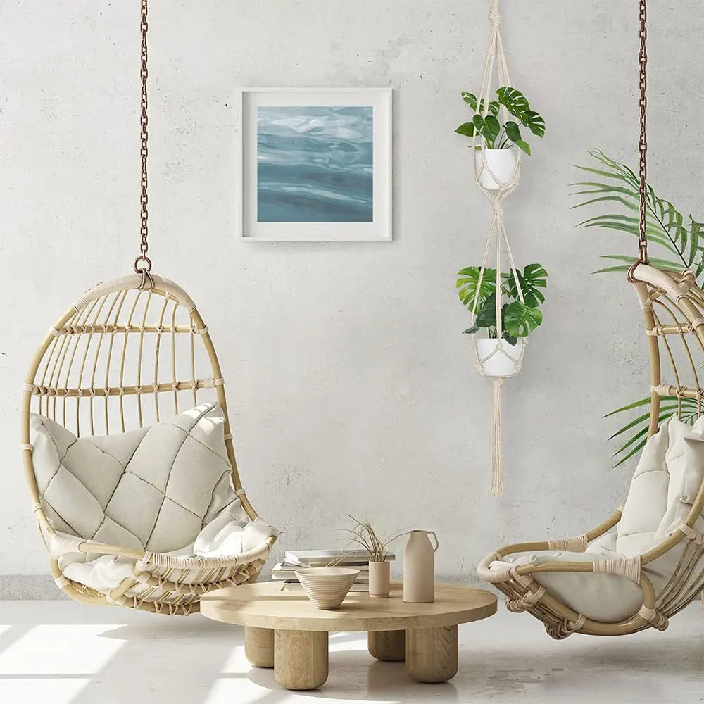Boho Macramé Hanging Plant Holder