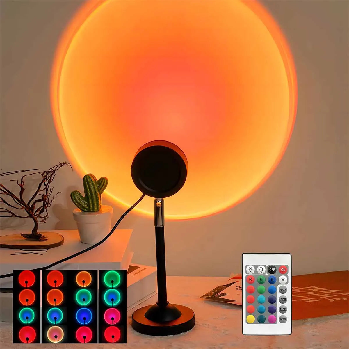 Sunset Glow Projection Lamp